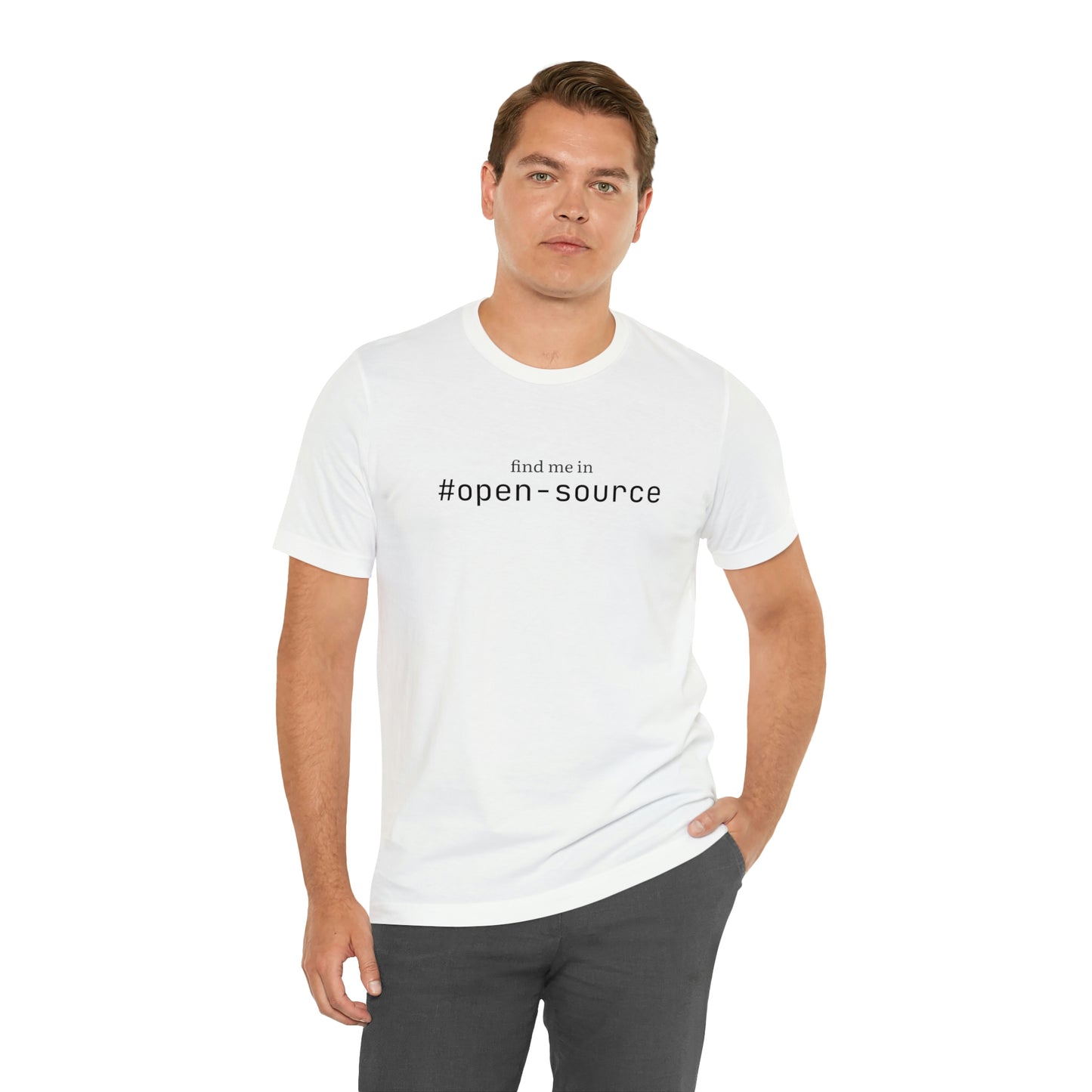 Find me in #open-source T-Shirt