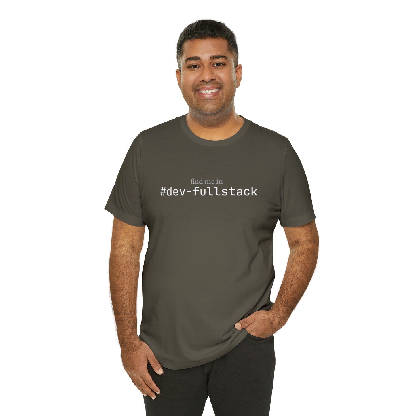 Find me in #dev-fullstack T-Shirt