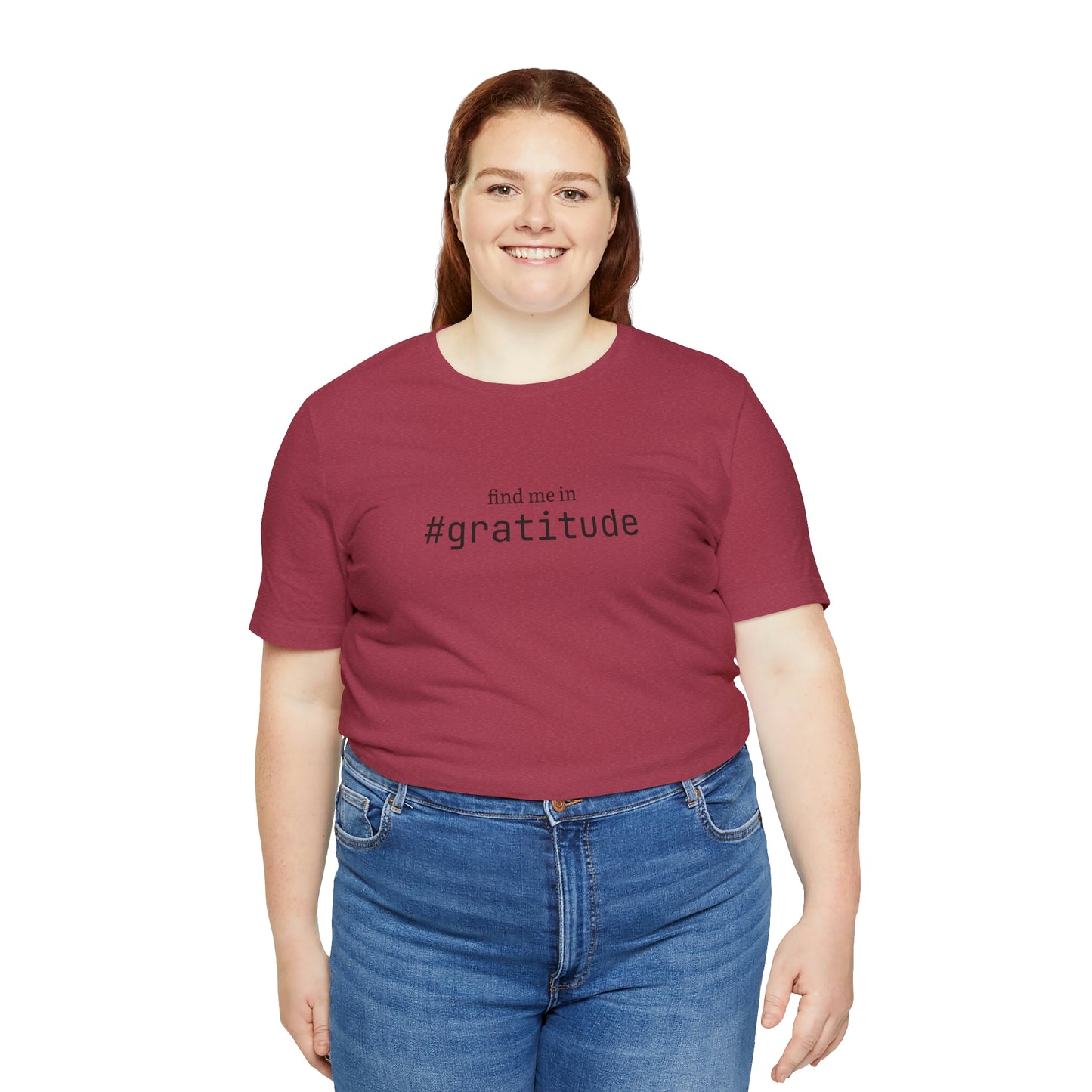 Find me in #gratitude T-Shirt